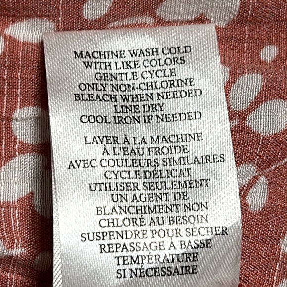 Y2K COMO blouse,women S, boho ,EC,Embroidered,cut outs, yoke,festival,pink/rust - Picture 14 of 16